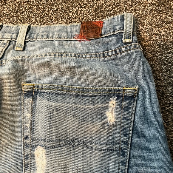 Lucky Brand Ripped Capris - Picture 6 of 8